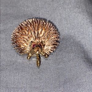 W.E. Richards Hedgehog pendant